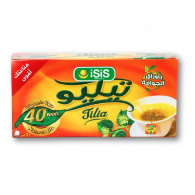 ISIS TILIA TEA 100% NATURAL 20 FILTER BAGS